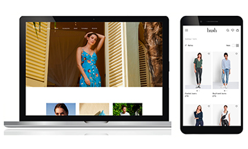 hush launches new e-commerce website with mobile user in mind